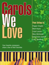 Carols We Love piano sheet music cover Thumbnail